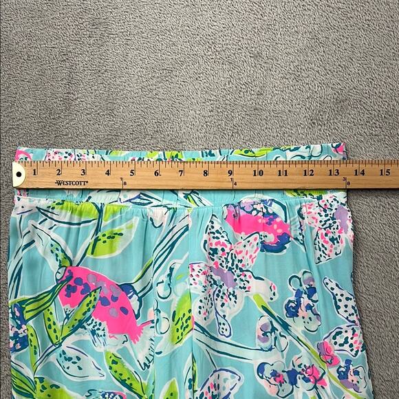 NEW Lilly Pulitzer XXS Bal Harbour Palazzo Bali‎ Blue Sway This Way - Picture 5 of 10